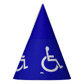 Mit Behinderung für Behinderte Partyhütchen (Links)