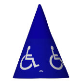 Mit Behinderung für Behinderte Partyhütchen (Rechts)