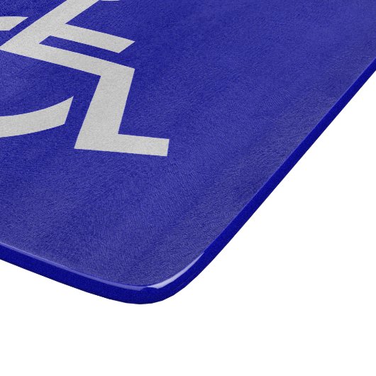 Mit Behinderung für Behinderte Schneidebrett (Ecke)