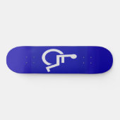 Mit Behinderung für Behinderte Skateboard (Horizontal)