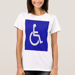Mit Behinderung für Behinderte T-Shirt