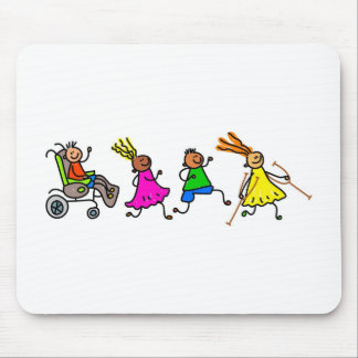 Mit Behinderung Kinder Mousepad