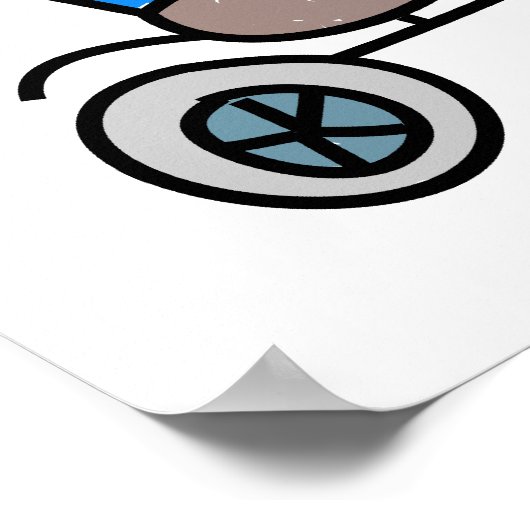 Mit Behinderung Kinder Poster (Ecke)