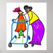 Mit Behinderung Mädchen Poster (Vorne)