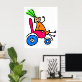 Mit Behinderung Mädchen Poster (Heimbüro)