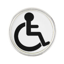 Mit Behinderung Symbol für Behinderung