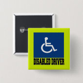 Mit Behinderung Treiber Button (Vorne & Hinten)