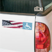 Mit Behinderung Veteran Autoaufkleber (Auf Lkw)