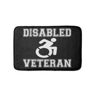 Mit Behinderung Veteran Badematte