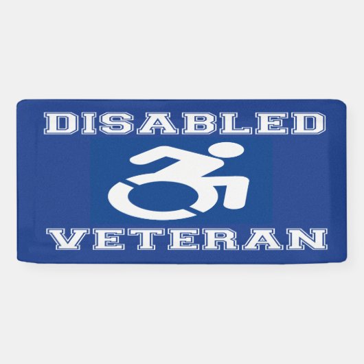 Mit Behinderung Veteran Banner (Horizontal)