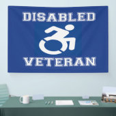 Mit Behinderung Veteran Banner (Messe)
