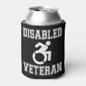 Mit Behinderung Veteran Dosenkühler (Kanne Vorderseite)