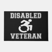 Mit Behinderung Veteran Fußmatte (Vorderseite)