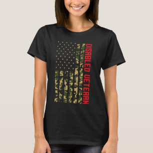 Mit Behinderung Veteran Handicap Militärsoldat Vet T-Shirt