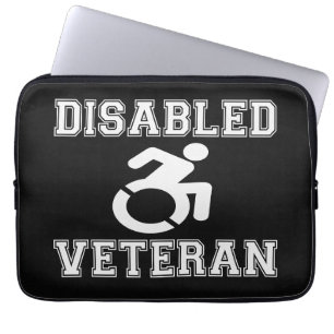 Mit Behinderung Veteran Laptopschutzhülle