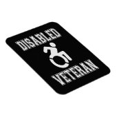 Mit Behinderung Veteran Magnet (Rechte Seite)