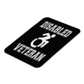 Mit Behinderung Veteran Magnet (Linke Seite)