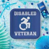 Mit Behinderung Veteran Pappteller (Party)