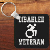 Mit Behinderung Veteran Schlüsselanhänger (Vorderseite)