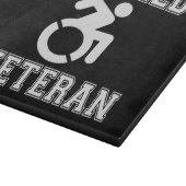 Mit Behinderung Veteran Schneidebrett (Ecke)