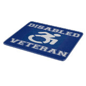 Mit Behinderung Veteran Schneidebrett (Ecke)