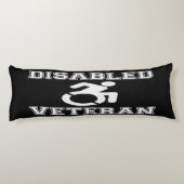 Mit Behinderung Veteran Seitenschläferkissen (Rückseite)