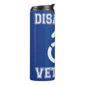 Mit Behinderung Veteran Thermosbecher (Nach links gedreht)