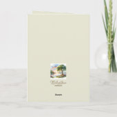 Mit Beileid Grußkarte Dankeskarte (Rückseite)