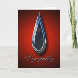 Mit Beileid in Ihrer Zeit des Verlustes Karte