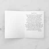 Mit Beileid Karte (Innenseite)