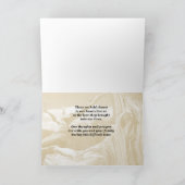 Mit Beileid Verlust des Bruderbergs Thru Tree Karte (Innenseite)