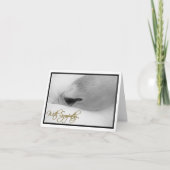 "Mit Beileids-" Karte (Vorderseite)