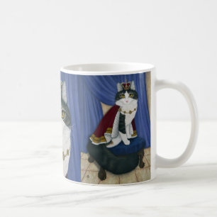 Mit Beinen versehene Katzen-königliche königliche Kaffeetasse