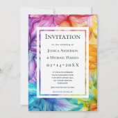 Mit benutzerdefiniertem Text auf der Rückseite Eth Einladung (Vorderseite)