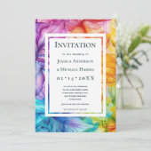 Mit benutzerdefiniertem Text auf der Rückseite Eth Einladung (Stehend Vorderseite)