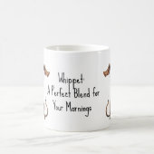 Mit benutzerdefiniertem Text 🐶 verrückte 🤪 Kaffeetasse (Mittel)