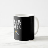 Mit Bienen ist das Leben besser Kaffeetasse (VorderseiteRechts)