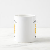 Mit Bienen ist das Leben besser Kaffeetasse (Mittel)