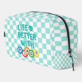 Mit Bingo ist das Leben besser Waschbeutel (Rechte Ecke)