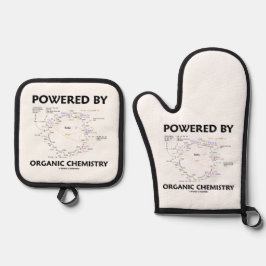 Mit Bio Chemie versorgt Krebs Cycle Spaß Ofenhandschuh & Topflappen-Set