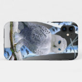Mit blauen Augen Schneeeule Case-Mate iPhone Hülle (Rückseite (Horizontal))