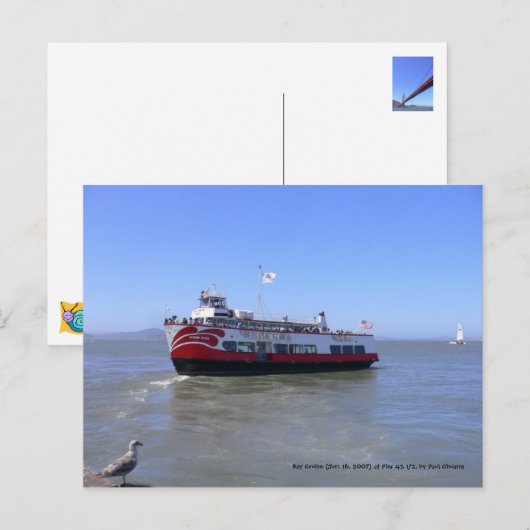 Mit Blick auf das Meer... Postkarte (Vorne/Hinten)