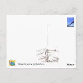 Mit Blick auf das Meer... Postkarte (Rückseite)