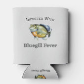 mit Bluegill-Fieber infiziert Dosenkühler (Rückseite)