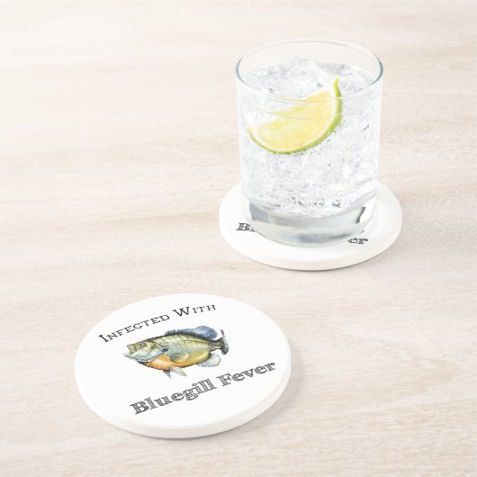 mit Bluegill-Fieber infiziert Getränkeuntersetzer (Seite)