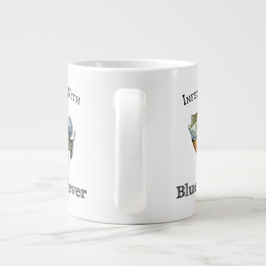 mit Bluegill-Fieber infiziert Jumbo-Tasse (Rückseite)