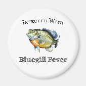 mit Bluegill-Fieber infiziert Magnet (Vorne)