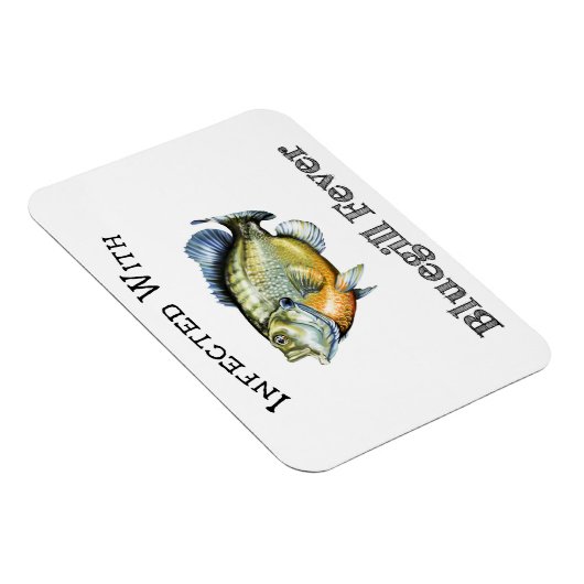 mit Bluegill-Fieber infiziert Magnet (Rechte Seite)