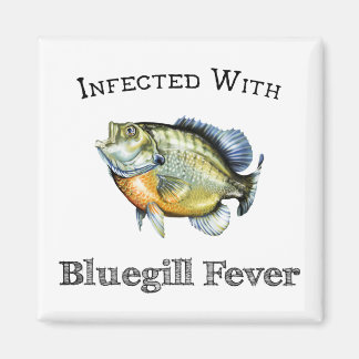 mit Bluegill-Fieber infiziert Magnet