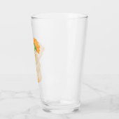 mit Blume Glas (Links)